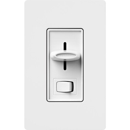 LUTRON Cfl/Led Preset Dimmr Wht SCL-153PH-WH